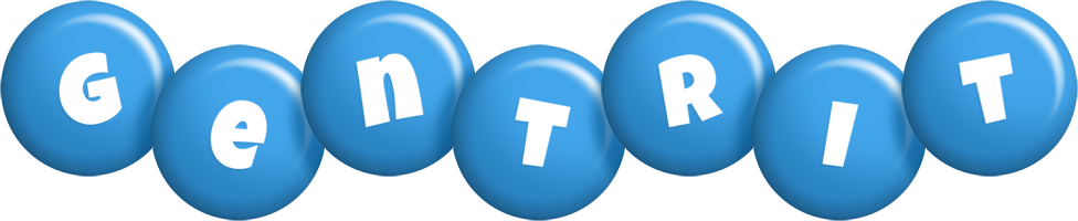 Gentrit candy-blue logo