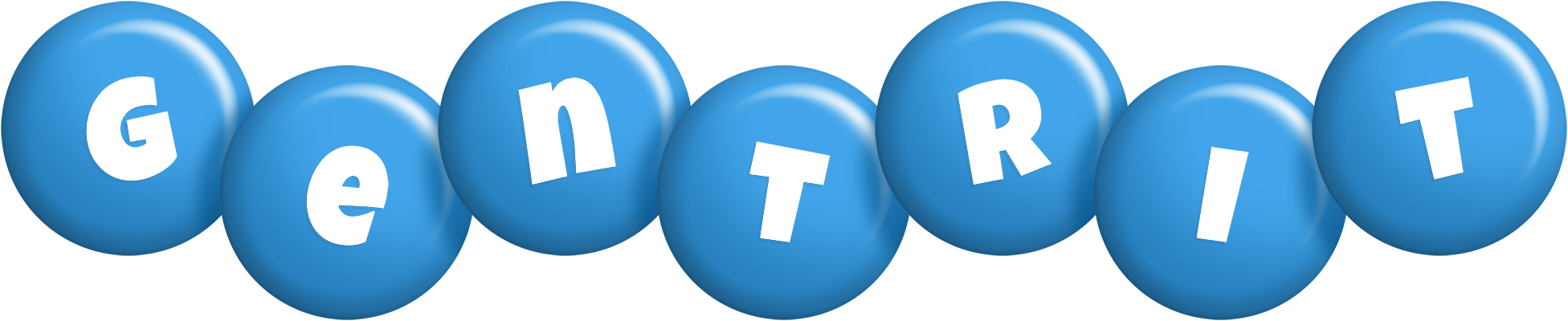Gentrit candy-blue logo