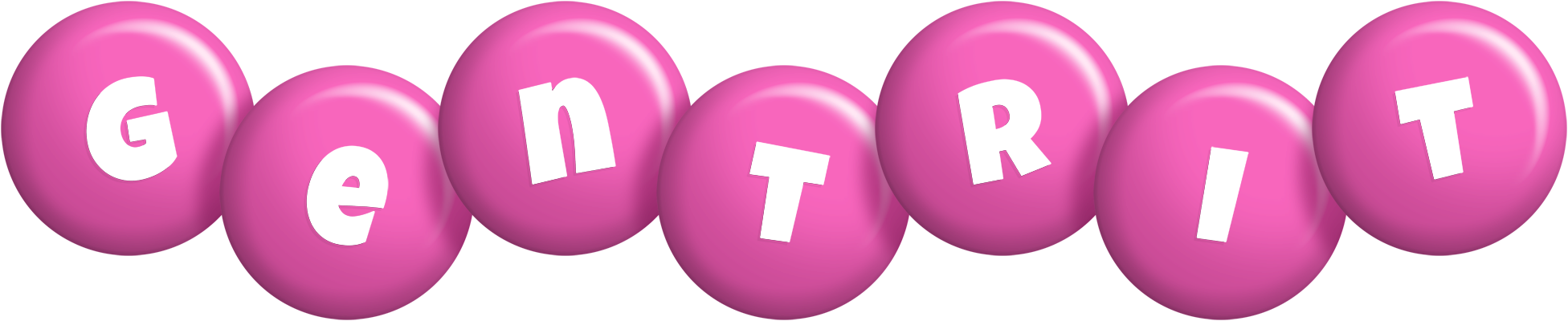 Gentrit candy-pink logo