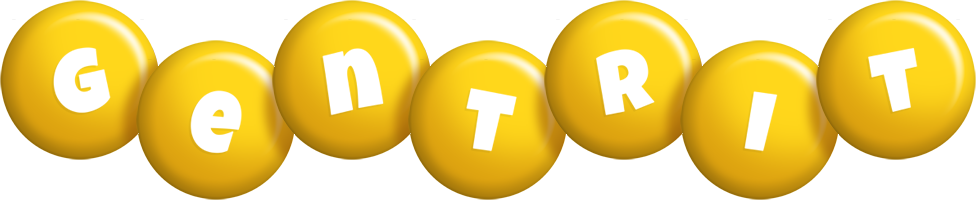 Gentrit candy-yellow logo