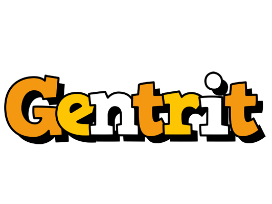 Gentrit cartoon logo