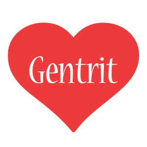 Gentrit love logo