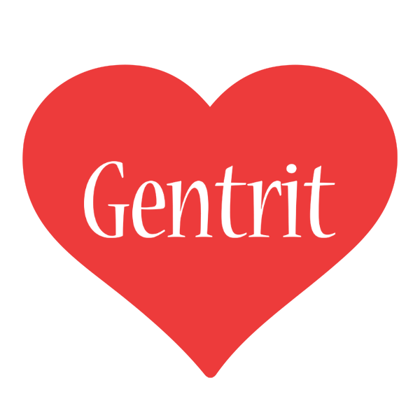 Gentrit love logo
