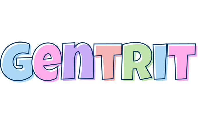 Gentrit pastel logo