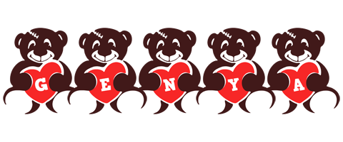 Genya bear logo