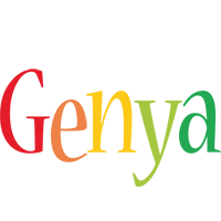 Genya birthday logo