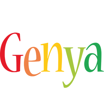 Genya birthday logo