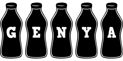 Genya bottle logo