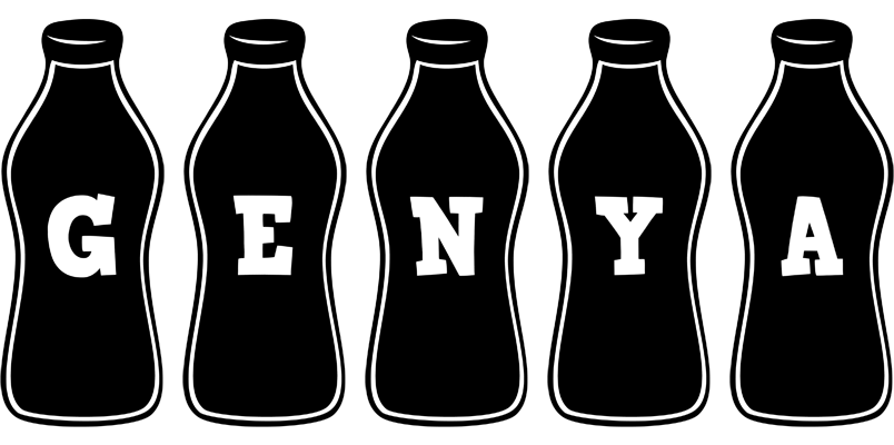 Genya bottle logo