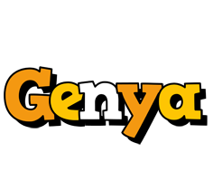 Genya cartoon logo