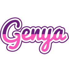 Genya cheerful logo