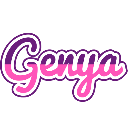 Genya cheerful logo