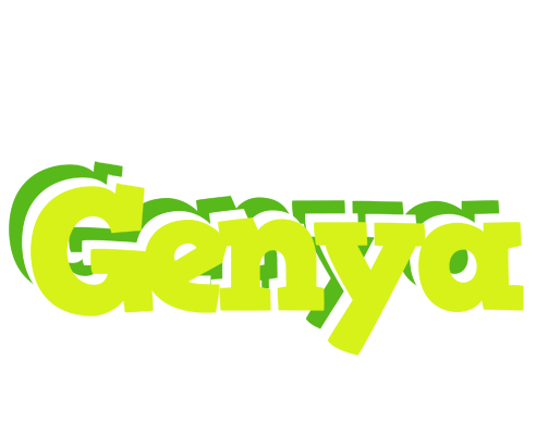 Genya citrus logo