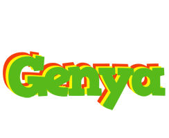 Genya crocodile logo