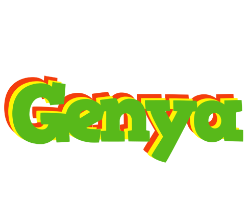 Genya crocodile logo