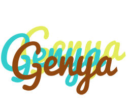 Genya cupcake logo