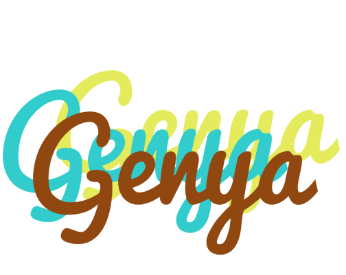 Genya cupcake logo