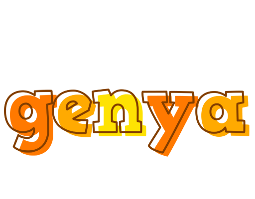 Genya desert logo