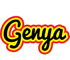 Genya flaming logo