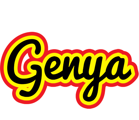 Genya flaming logo