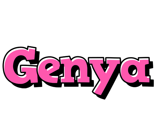 Genya girlish logo