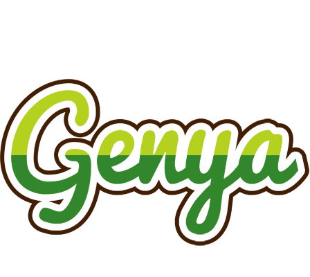 Genya golfing logo