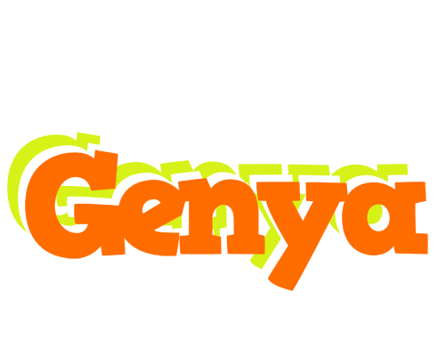 Genya healthy logo