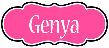 Genya invitation logo