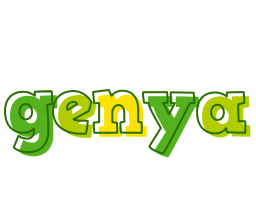Genya juice logo