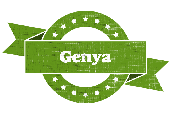 Genya natural logo