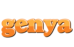 Genya orange logo