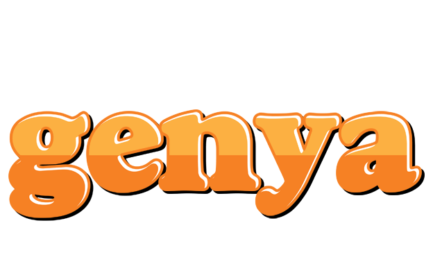 Genya orange logo