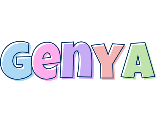 Genya pastel logo