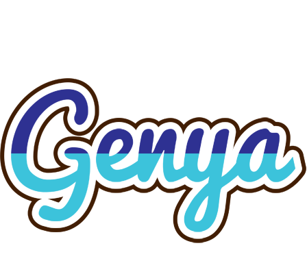 Genya raining logo