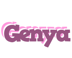 Genya relaxing logo