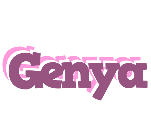 Genya relaxing logo