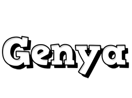 Genya snowing logo