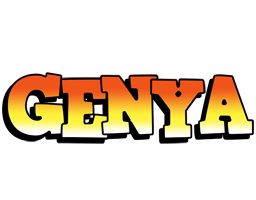 Genya sunset logo