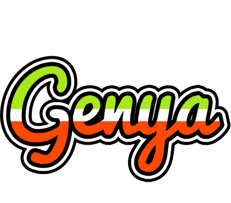 Genya superfun logo