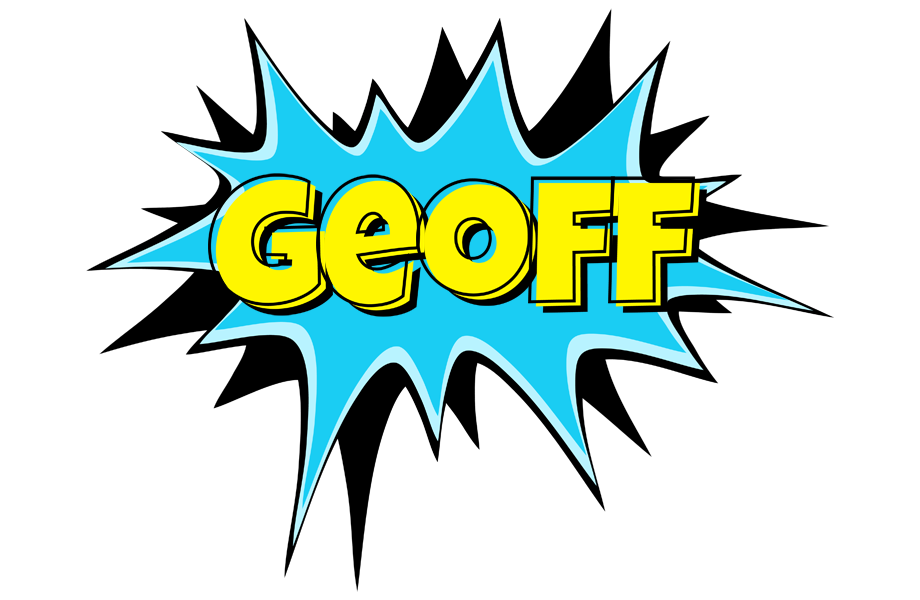 Geoff amazing logo