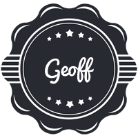 Geoff badge logo