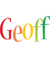 Geoff birthday logo