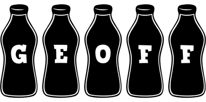 Geoff bottle logo