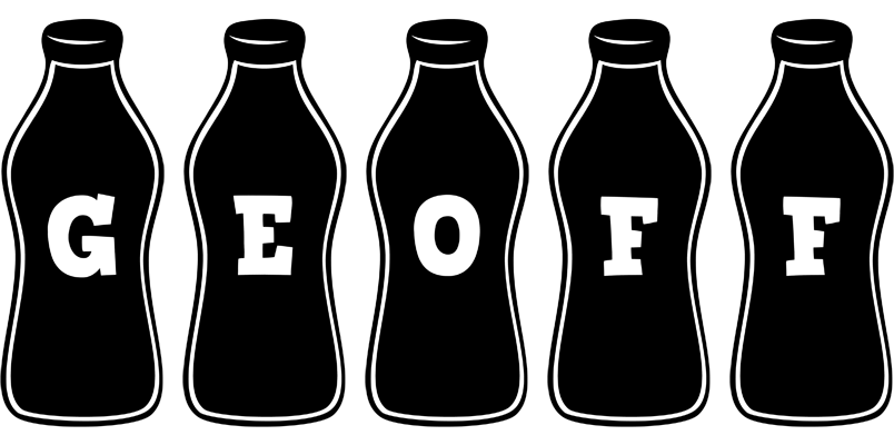 Geoff bottle logo