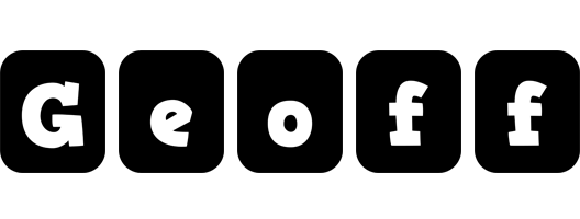 Geoff box logo
