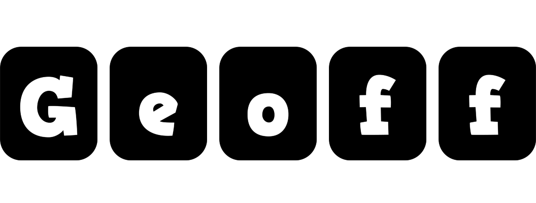 Geoff box logo