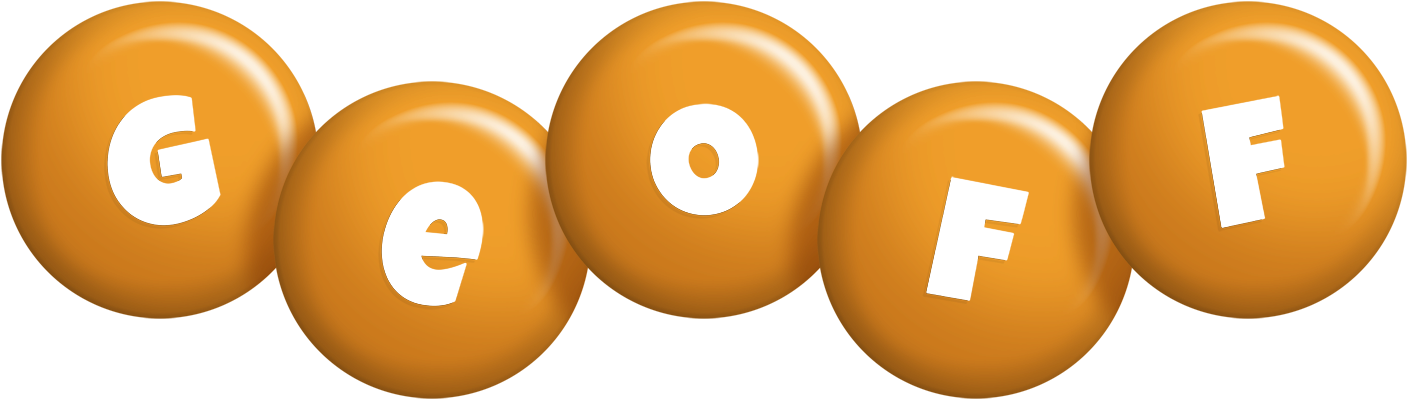Geoff candy-orange logo