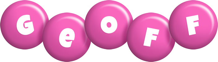 Geoff candy-pink logo