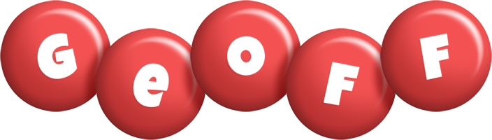 Geoff candy-red logo
