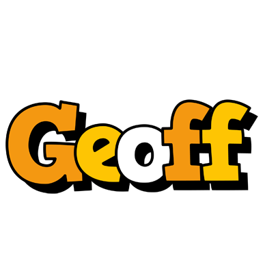 Geoff cartoon logo